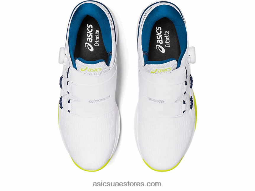 Asics أبيض / ماكو أزرق جل كايانو ايس بوا 2N24DJ77