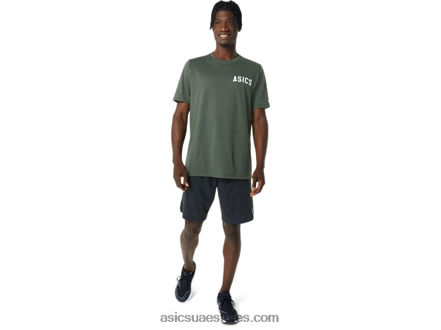 Asics قماش الزيتون شروق الشمس المشارب المحملة 2N24DJ787
