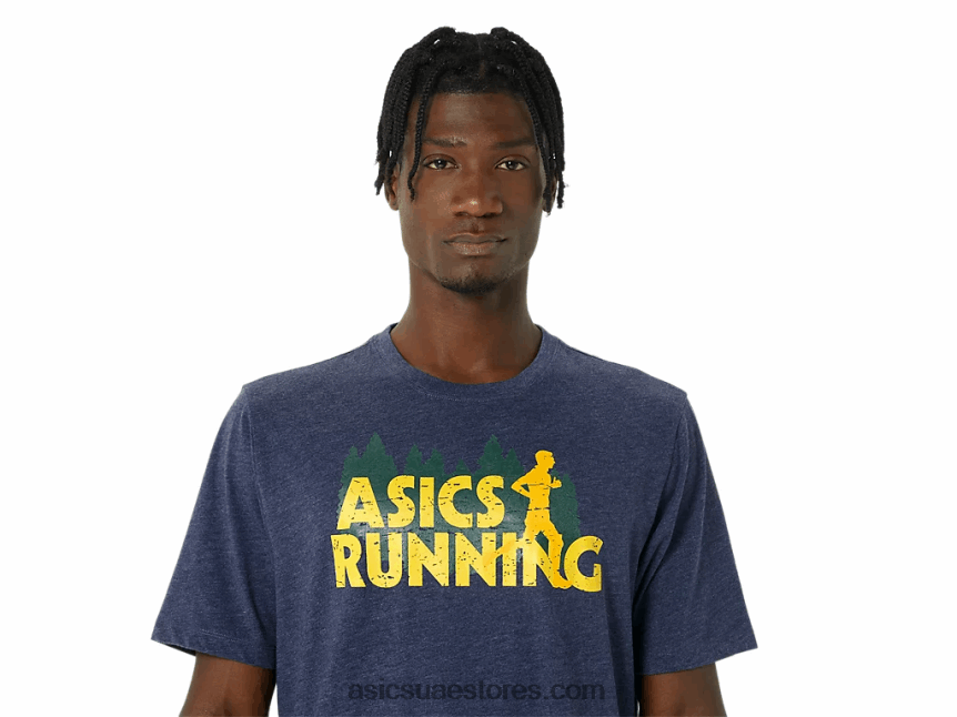 Asics هيذر الطاووس دائم الخضرة درب تشغيل المحملة 2N24DJ803