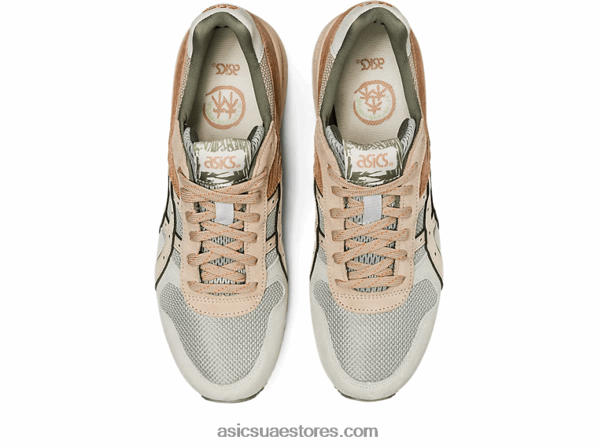 Asics حكيم خفيف / ريش رمادي جي تي الثاني 2N24DJ823