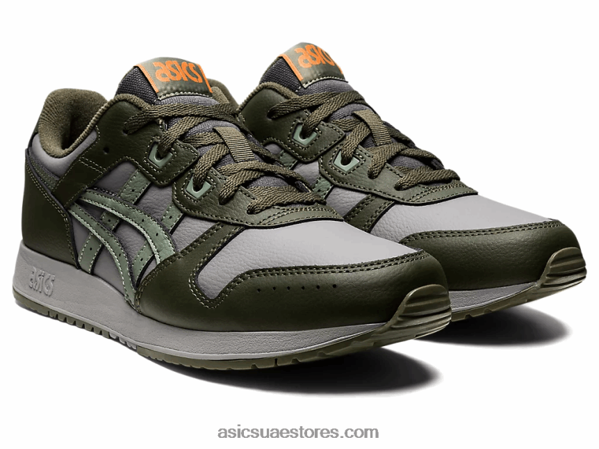 Asics كلاي رمادي / حزاز أخضر لايت كلاسيك 2N24DJ830