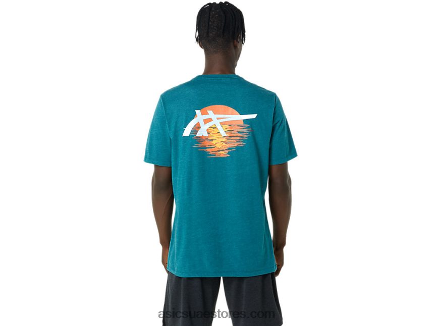 Asics هيذر الصنوبر المخملية شروق الشمس المشارب المحملة 2N24DJ831