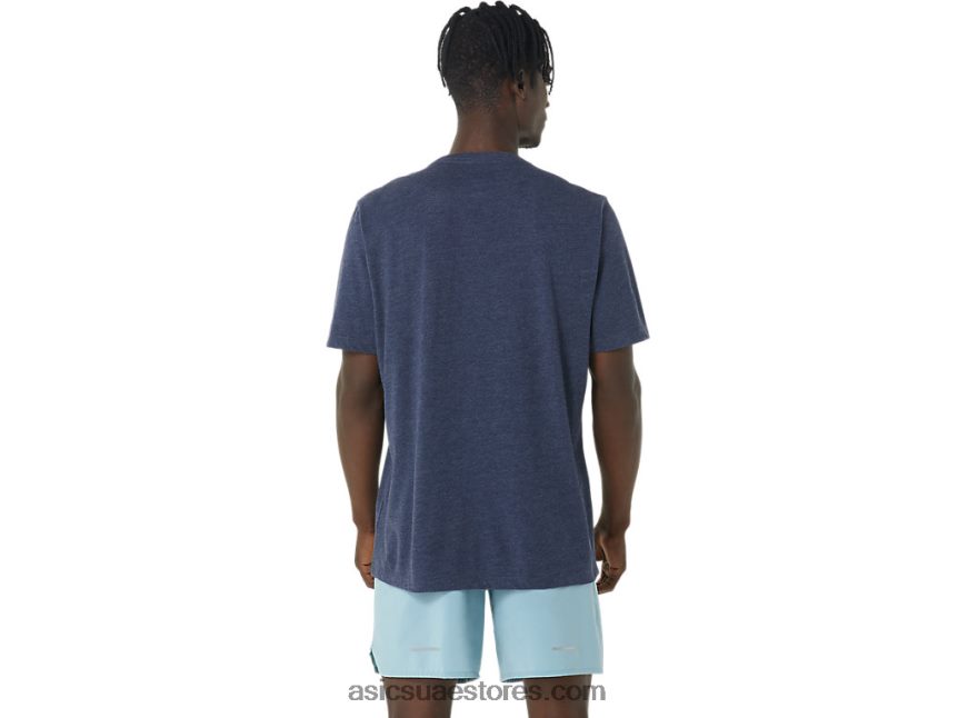Asics هيذر الطاووس تي شيرت الكرة الطائرة 2N24DJ865