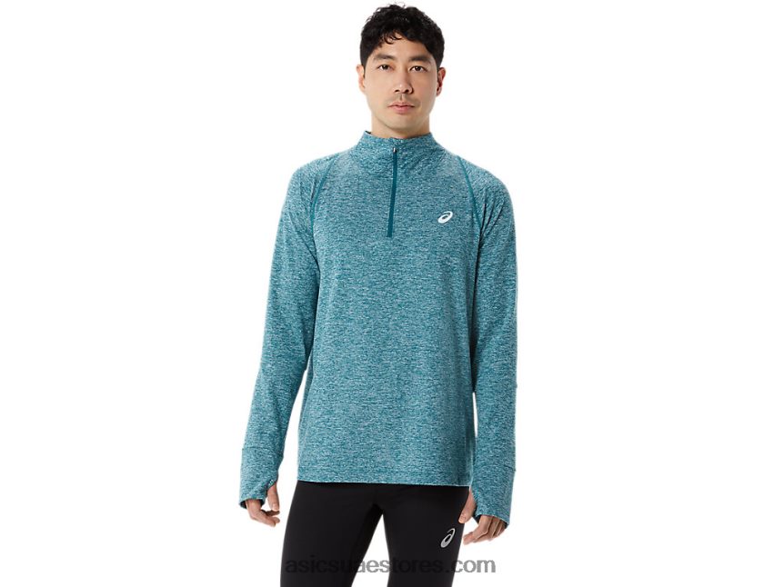 Asics هيذر الصنوبر المخملية الرجال البريدي ربع ثيرموبوليس 2N24DJ957