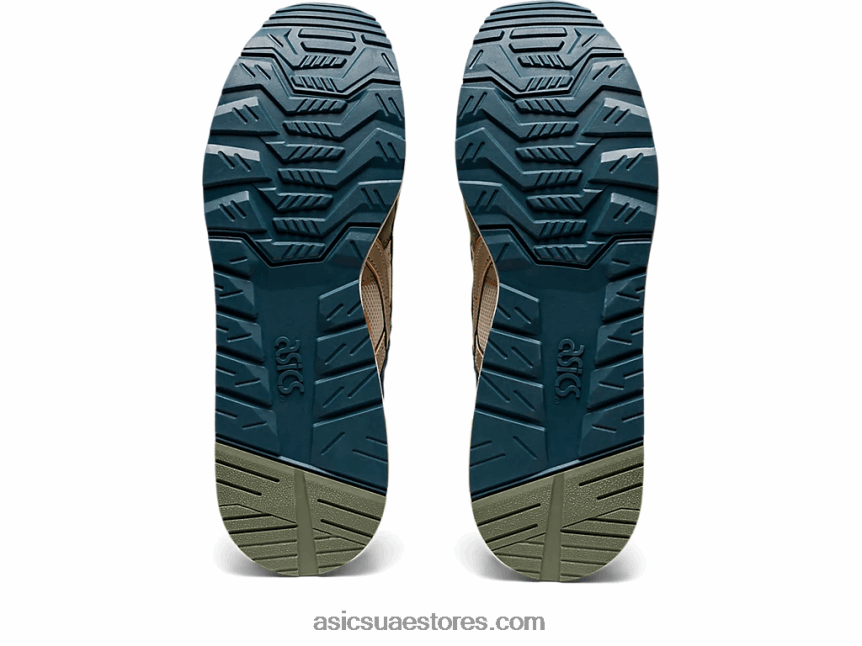 Asics كريم / ريش رمادي جي تي الثاني 2N24DJ981