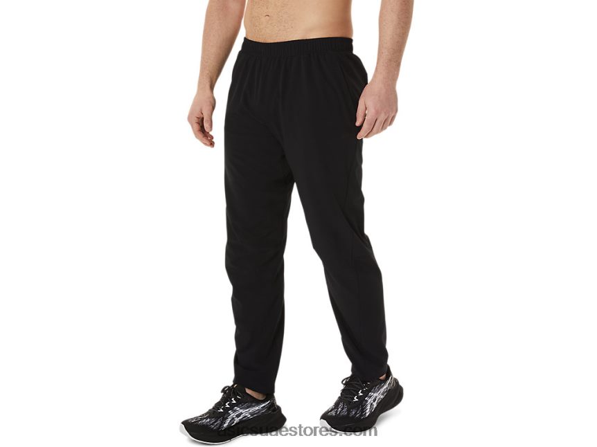 Asics أسود الأداء السراويل المنسوجة للرجال 2N24DJ984