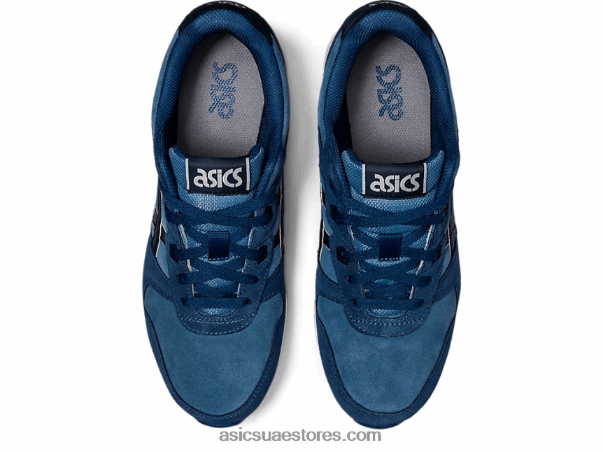 Asics الخيط الرمادي / الأزرق الفرنسي لايت كلاسيك 2N24DJ990