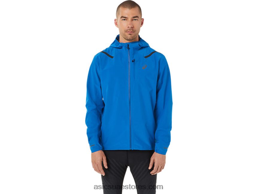 Asics محرك البحيرة جاكيت تسريع مقاوم للماء 2.0 للرجال 2N24DJ1351