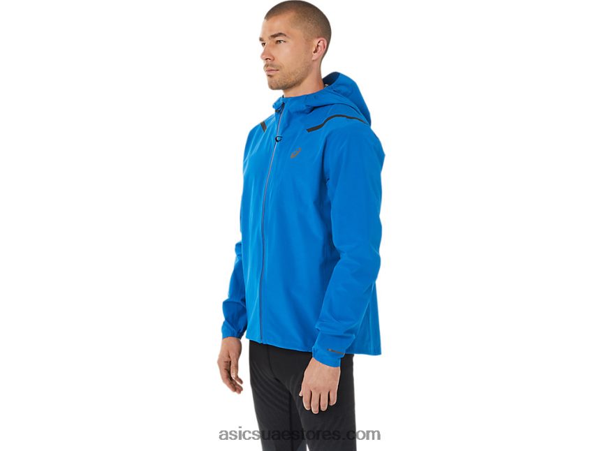 Asics محرك البحيرة جاكيت تسريع مقاوم للماء 2.0 للرجال 2N24DJ1351