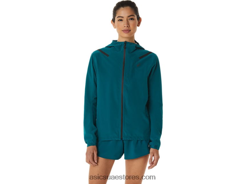 Asics الصنوبر المخملي جاكيت تسريع مقاوم للماء 2.0 للسيدات 2N24DJ3076