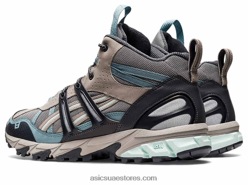 Asics رمادي جليدي / رمادي حامل يو اس 2-اس جل سونوما 15-50 طن متري 2N24DJ764