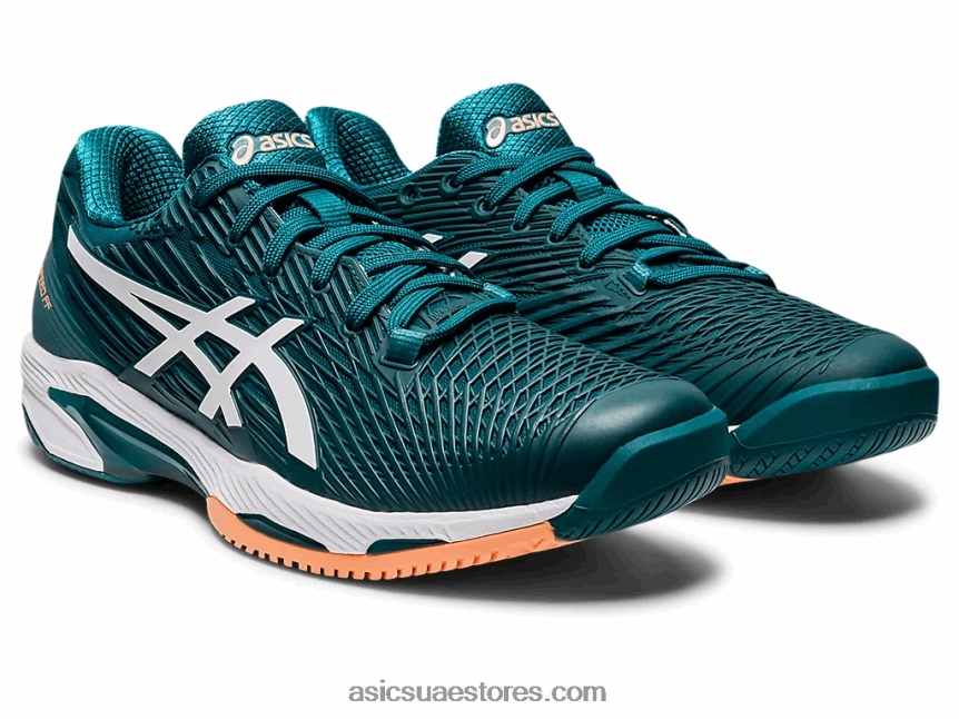 Asics صنوبر مخملي / أبيض سرعة الحل صص 2 2N24DJ1164