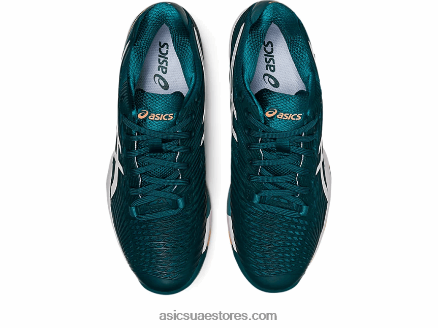 Asics صنوبر مخملي / أبيض سرعة الحل صص 2 2N24DJ1164