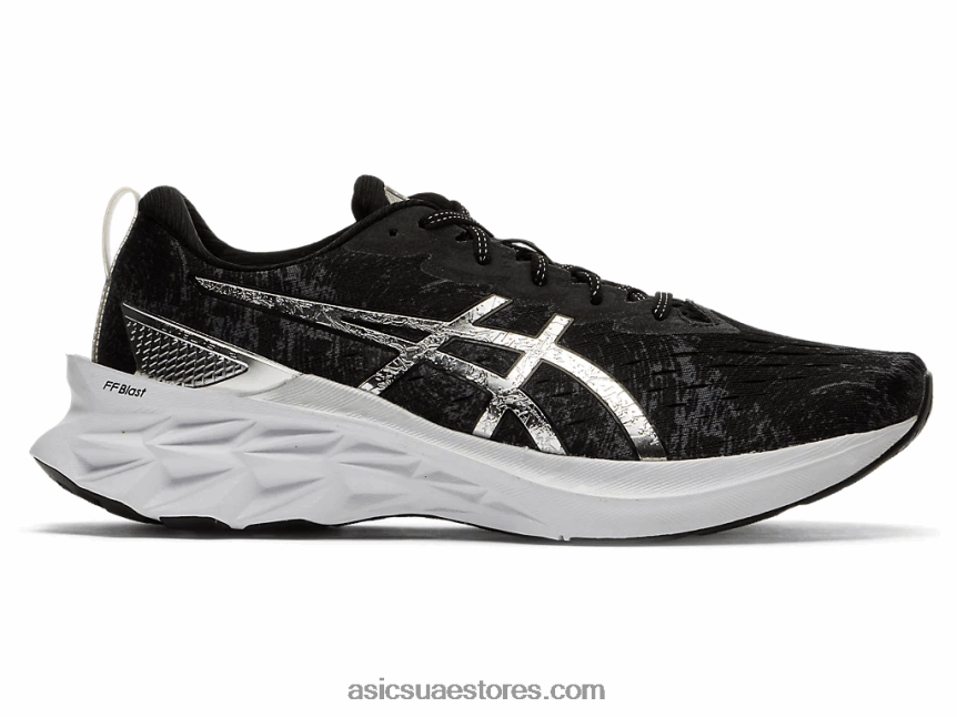 Asics رمادي الناقل / الفضة النقية نوفابلاست 2 بلاتين 2N24DJ1245