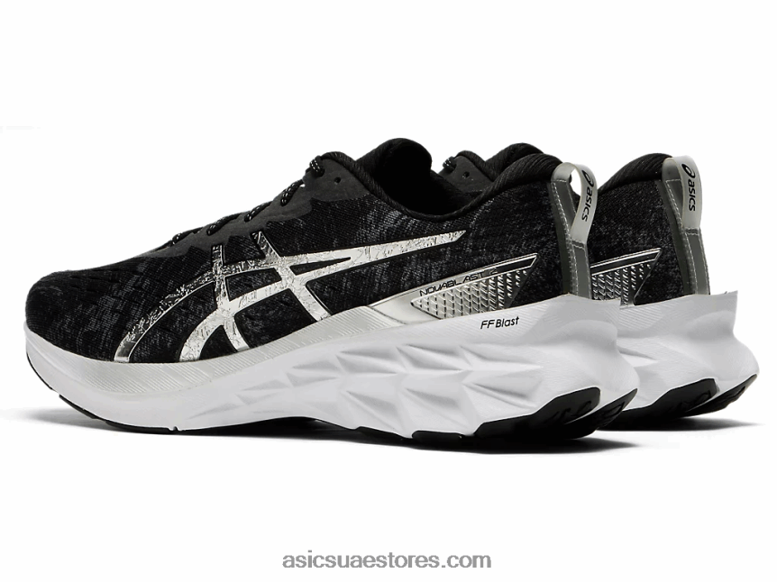 Asics رمادي الناقل / الفضة النقية نوفابلاست 2 بلاتين 2N24DJ1245