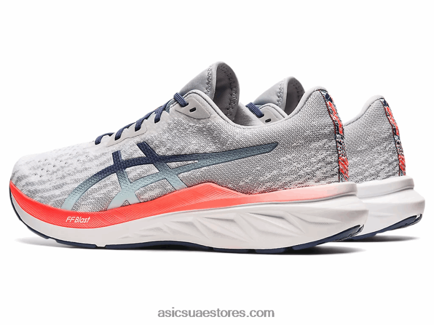 Asics الرمادي الجليدي / الرعد الأزرق دينابلست 2 2N24DJ1441