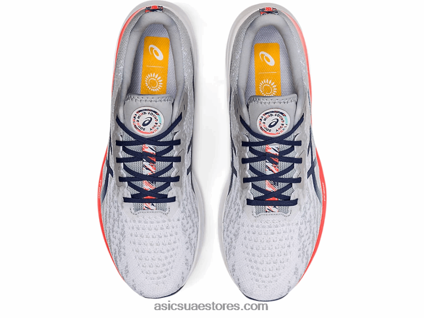 Asics الرمادي الجليدي / الرعد الأزرق دينابلست 2 2N24DJ1441