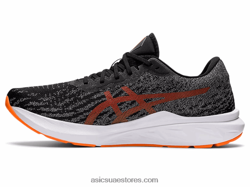 Asics أسود / برتقالي صادم دينابلست 2 2N24DJ1486