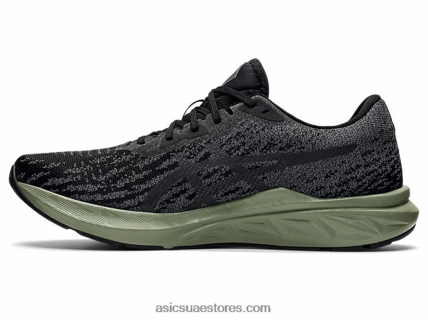 Asics أسود / رمادي الناقل دينابلست 2 2N24DJ1519