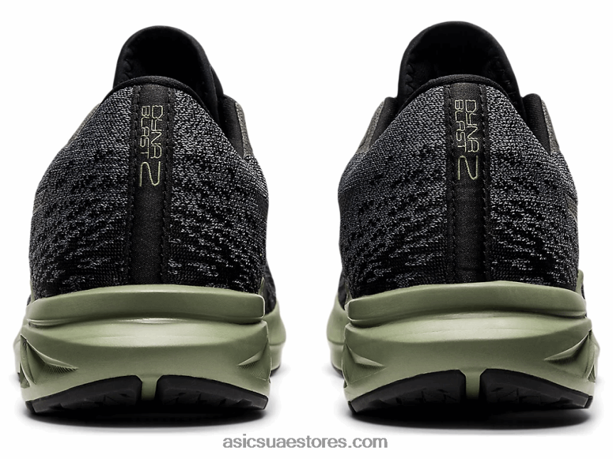 Asics أسود / رمادي الناقل دينابلست 2 2N24DJ1519