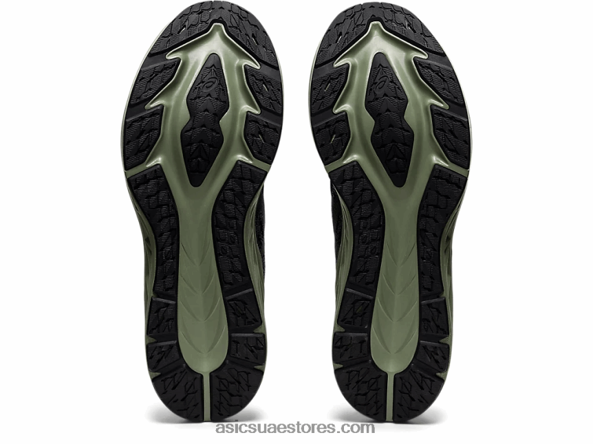 Asics أسود / رمادي الناقل دينابلست 2 2N24DJ1519