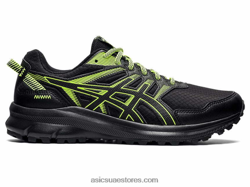 Asics أسود / أخضر خطر درب الكشف 2 2N24DJ1535