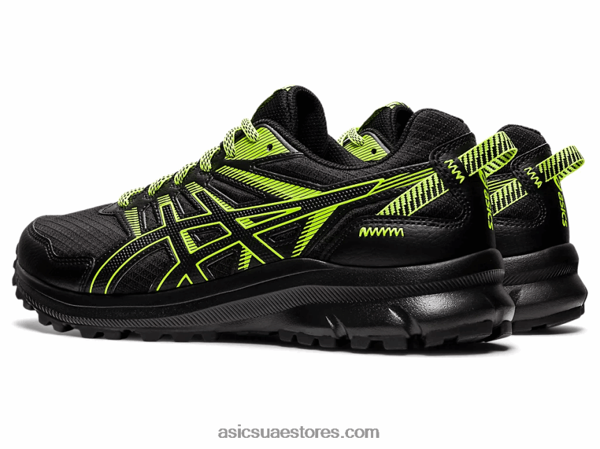 Asics أسود / أخضر خطر درب الكشف 2 2N24DJ1535