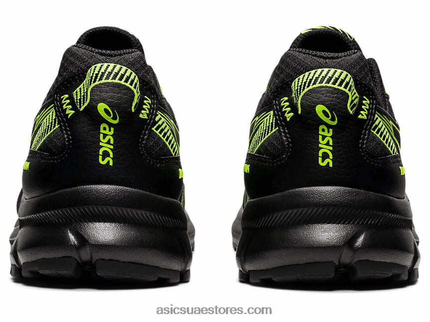 Asics أسود / أخضر خطر درب الكشف 2 2N24DJ1535