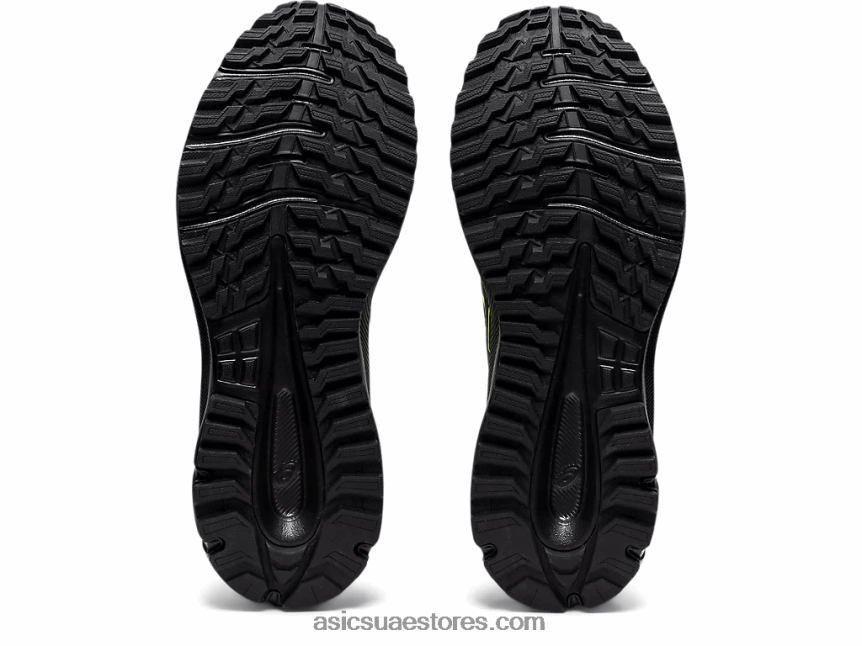 Asics أسود / أخضر خطر درب الكشف 2 2N24DJ1535