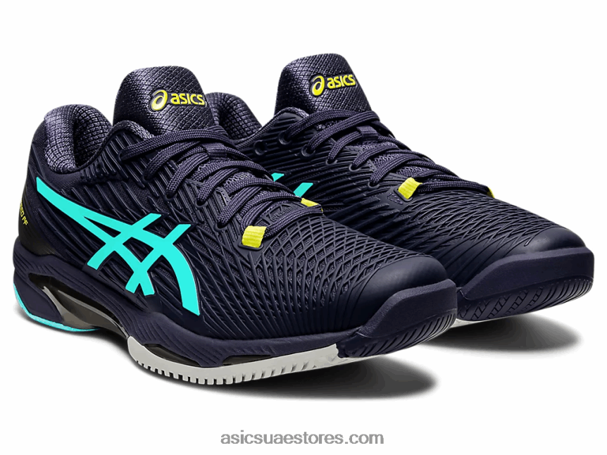 Asics الضباب النيلي / النعناع الجليدي سرعة الحل صص 2 2N24DJ1542