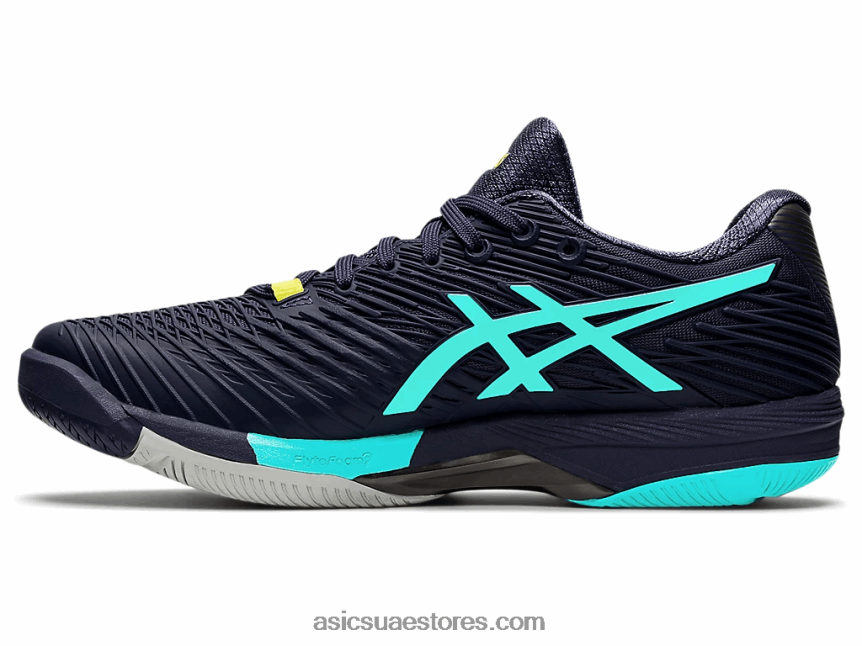 Asics الضباب النيلي / النعناع الجليدي سرعة الحل صص 2 2N24DJ1542