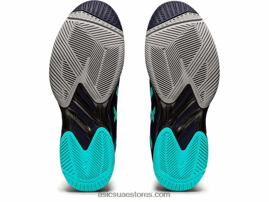 Asics الضباب النيلي / النعناع الجليدي سرعة الحل صص 2 2N24DJ1542