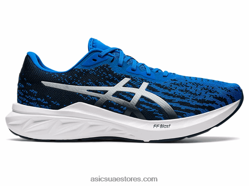 Asics أزرق كهربائي / أبيض دينابلست 2 2N24DJ1723