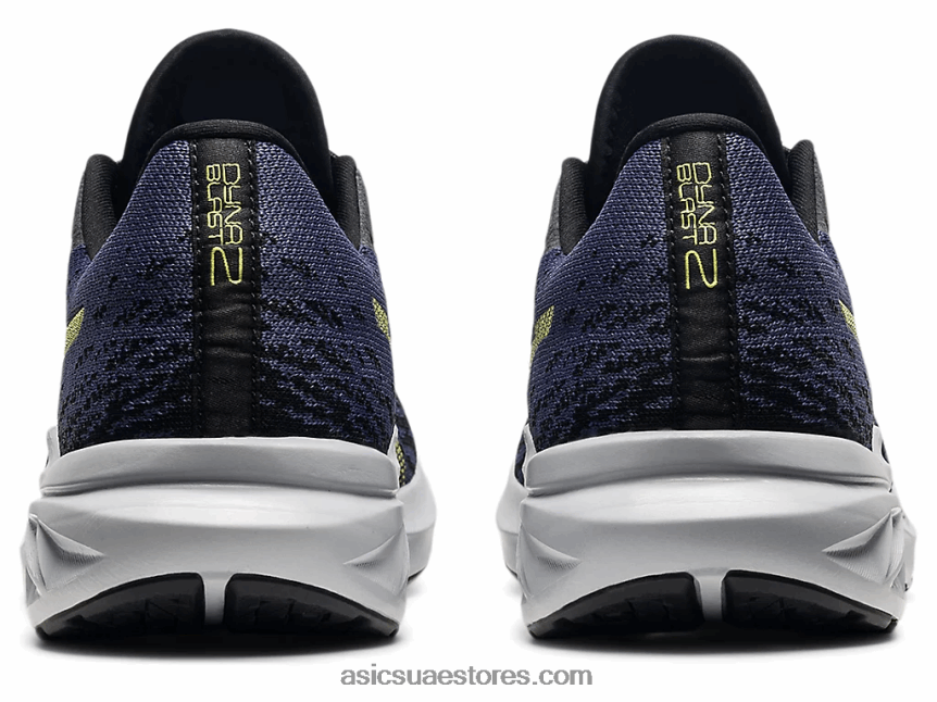 Asics أسود / أصفر توهج دينابلست 2 2N24DJ1732