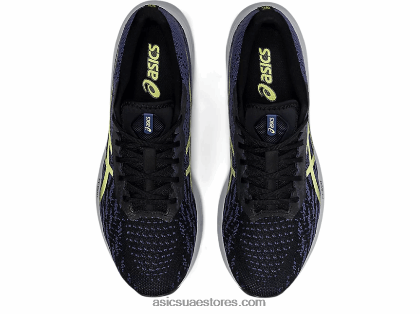 Asics أسود / أصفر توهج دينابلست 2 2N24DJ1732