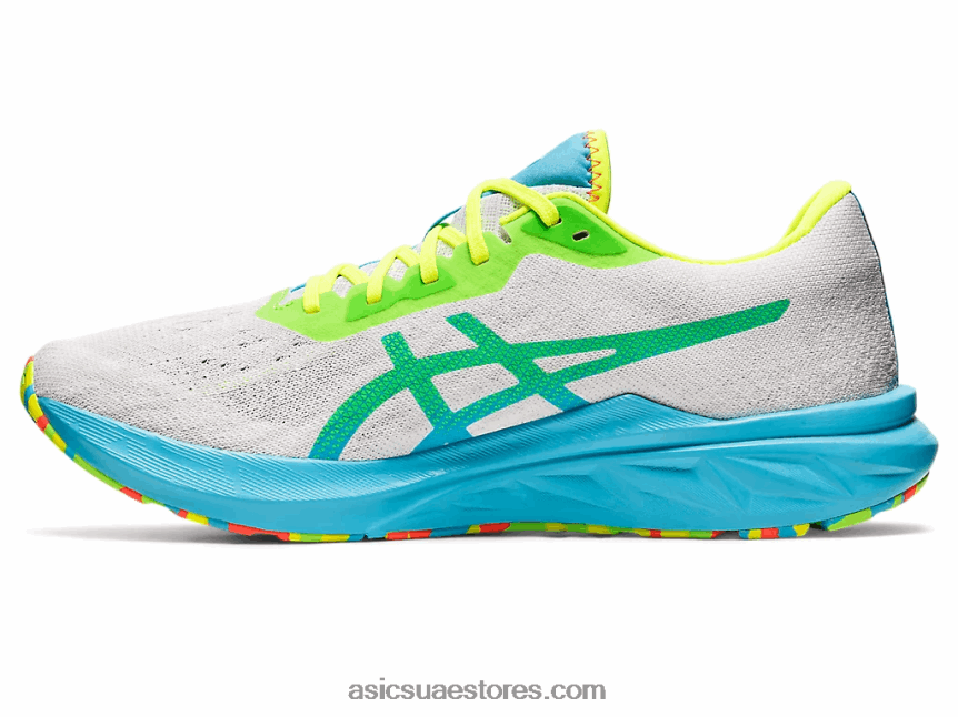 Asics أبيض / أبو بريص أخضر دينابلست 2 2N24DJ1738