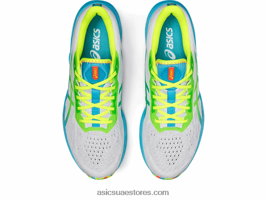 Asics أبيض / أبو بريص أخضر دينابلست 2 2N24DJ1738