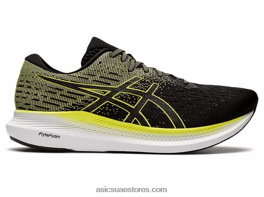 Asics أسود / أصفر توهج إيفورايد 2 2N24DJ1774