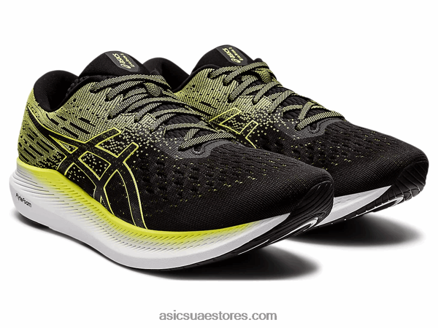 Asics أسود / أصفر توهج إيفورايد 2 2N24DJ1774