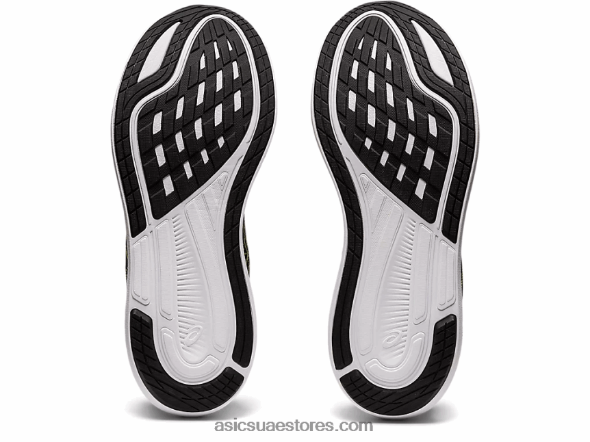 Asics أسود / أصفر توهج إيفورايد 2 2N24DJ1774