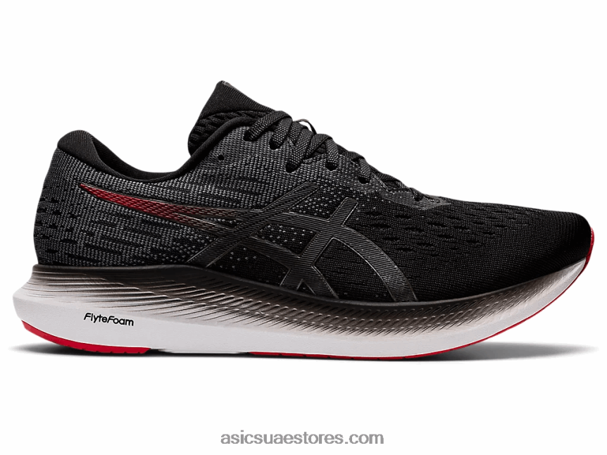 Asics أسود / أحمر كهربائي إيفورايد 2 2N24DJ1781