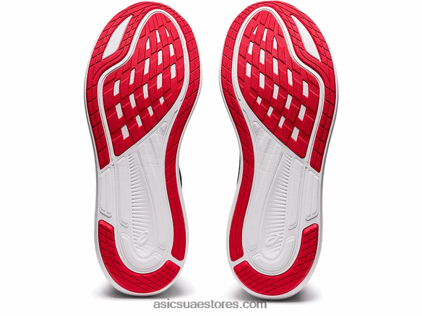 Asics أسود / أحمر كهربائي إيفورايد 2 2N24DJ1781