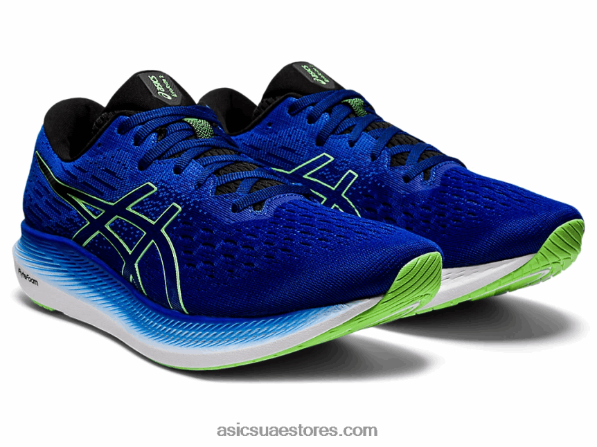 Asics موناكو أزرق / لامع لامع إيفورايد 2 2N24DJ1813