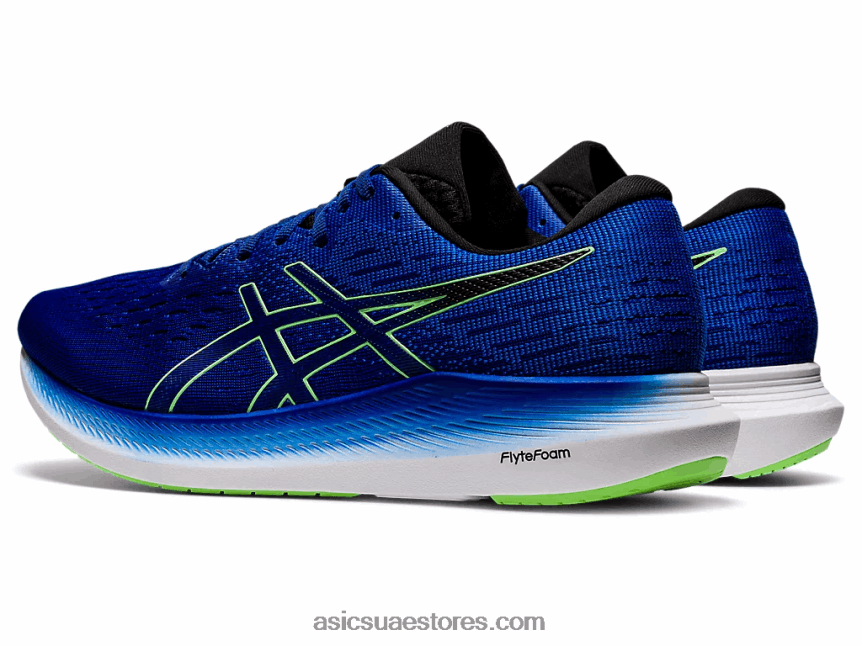 Asics موناكو أزرق / لامع لامع إيفورايد 2 2N24DJ1813
