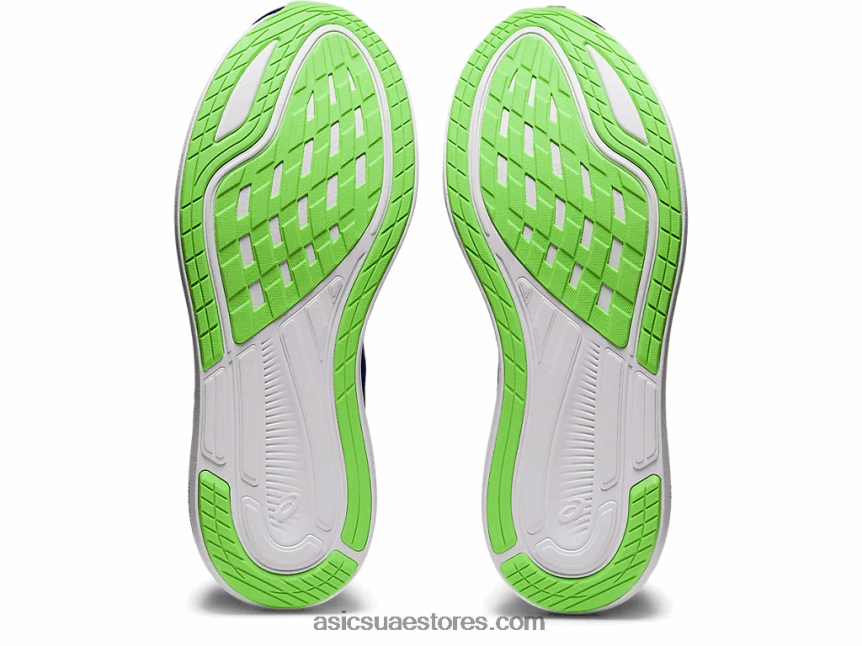 Asics موناكو أزرق / لامع لامع إيفورايد 2 2N24DJ1813