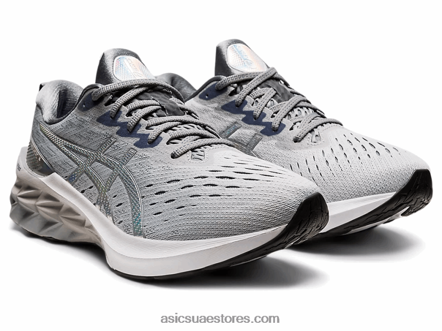 Asics بيدمونت رمادي / أبيض نوفابلاست 2 بلاتين 2N24DJ1839