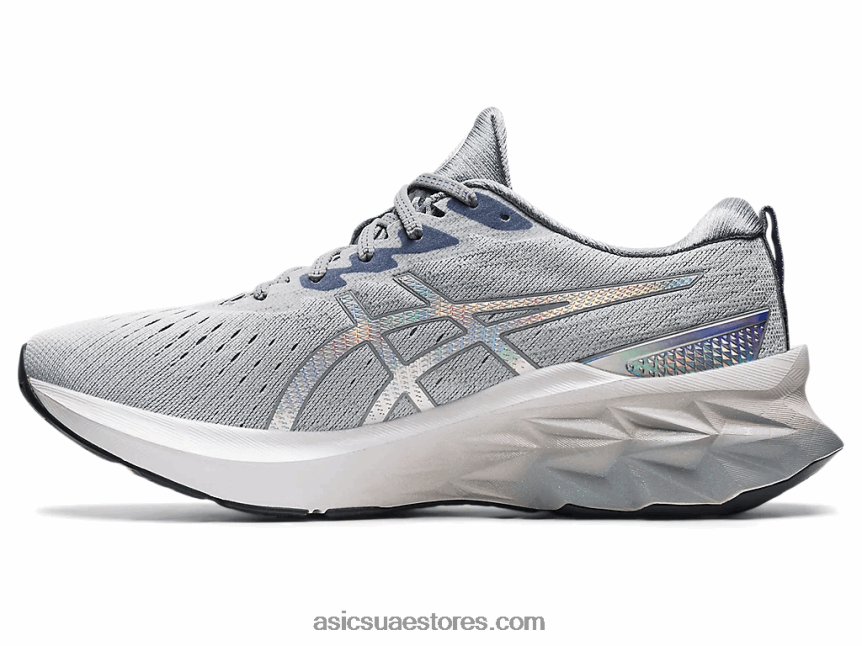 Asics بيدمونت رمادي / أبيض نوفابلاست 2 بلاتين 2N24DJ1839