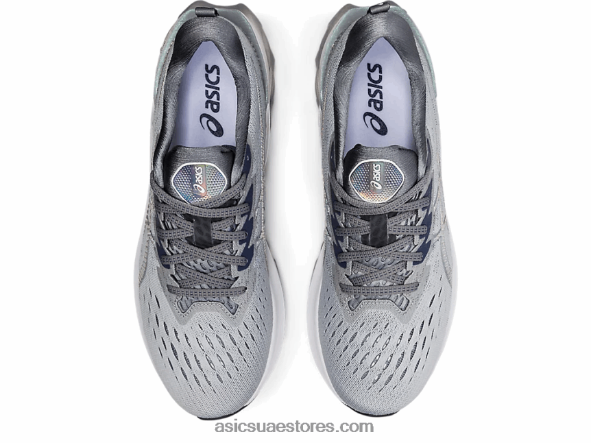 Asics بيدمونت رمادي / أبيض نوفابلاست 2 بلاتين 2N24DJ1839