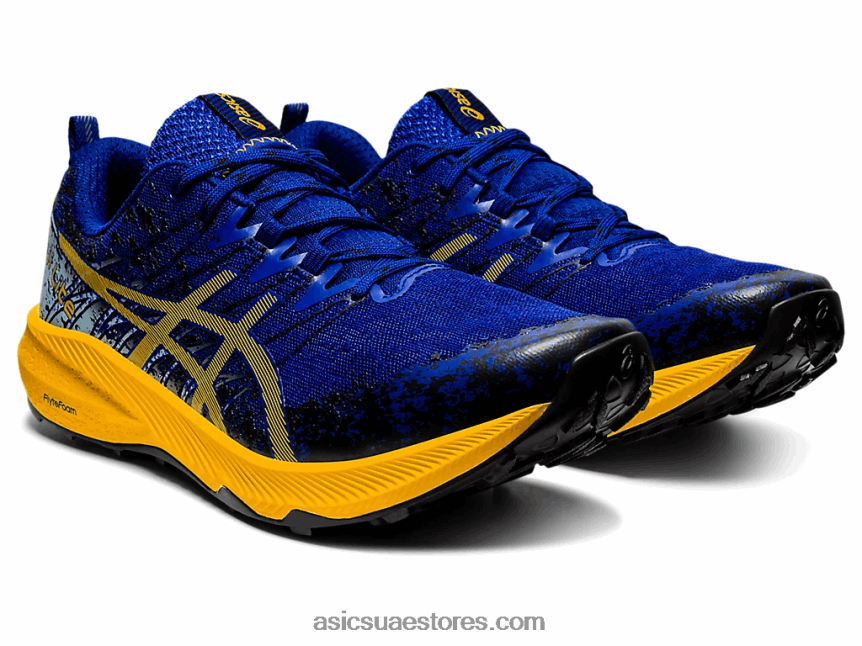 Asics موناكو أزرق / عباد الشمس فوجي لايت 2 2N24DJ1866