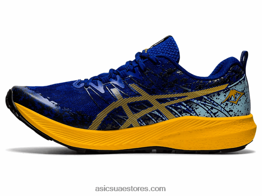 Asics موناكو أزرق / عباد الشمس فوجي لايت 2 2N24DJ1866